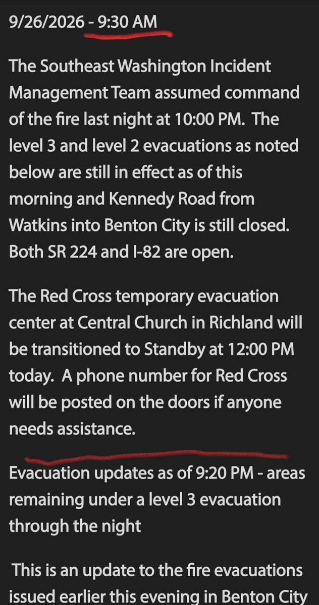 HelenV591492's tweet photo. WA, 2nd St Fire Evac Info https://t.co/zyiFAjNZ1g