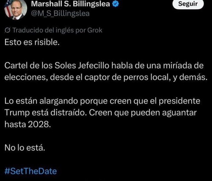 gende777's tweet photo. 🇺🇸🇻🇪⚖️|| Aca la #respuesta de Marshall a lo #risible del psicópata Rodríguez sobre el asunto de las elecciones presidenciales en Venezuela. https://t.co/qNAdrhxGVG
