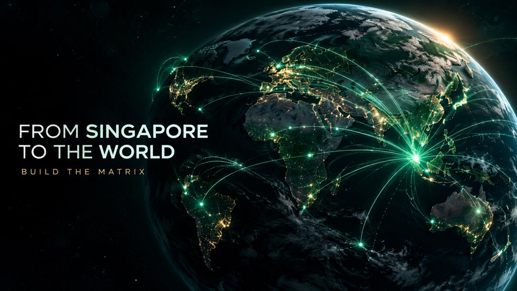 MTX_Matrix6's tweet photo. Born from a global vision.
Connected through decentralized technology.
Built by communities across borders.
From Singapore to the world, MTX is building an awakening-driven Web3 ecosystem.
BUILD THE MATRIX.
#MTX #Web3Community #BNBChain #GlobalWeb3 https://t.co/5mVyud7r52