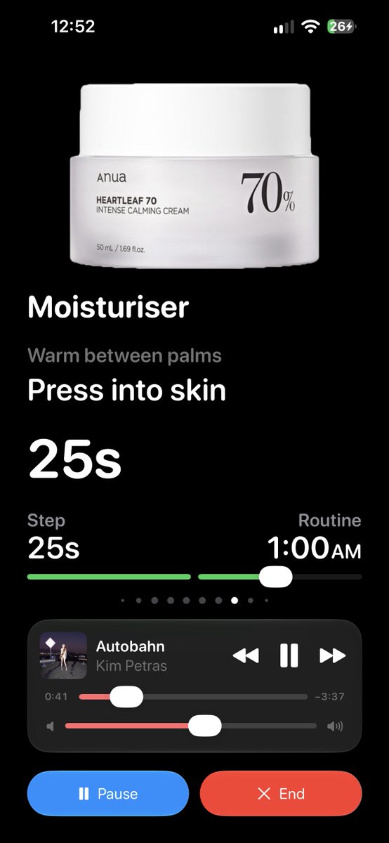 censusdesign8d's tweet photo. coming to a routinely app near you 🔜

control your routine from the lockscreen or dynamic via the live activity ✨

control your music from right within your routine 🎶 https://t.co/VTe8nd2xkg