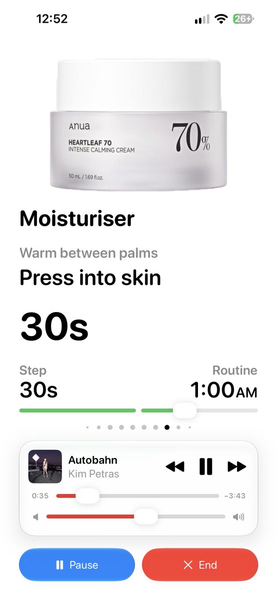 censusdesign8d's tweet photo. coming to a routinely app near you 🔜

control your routine from the lockscreen or dynamic via the live activity ✨

control your music from right within your routine 🎶 https://t.co/VTe8nd2xkg