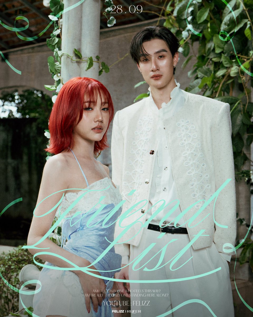 FELIZZOfficial_'s tweet photo. 𝓢𝓪𝓷𝓰𝓽 | 𝓝𝓸𝓽 𝔂𝓸𝓾𝓻 𝓕𝓪𝓿𝓸𝓻𝓲𝓽𝓮🐱🪶
FELIZZ - Friend List

📜 OFFICIAL MV | 28.09.2026
🎼 YouTube : FELIZZ

#FriendListFELIZZ
#FELIZZ
#RISERMUSIC https://t.co/BMATF2ixRJ