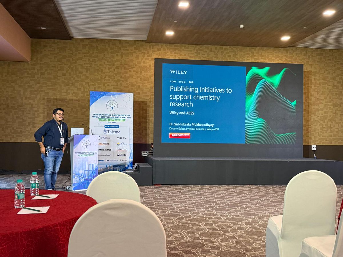 icoc_2026's tweet photo. 🎤✨ Inspiring science! Subhabrata Mukhopadhyay is delivering an engaging  Lecture at #ICOCIV2026. 🔬 https://t.co/H05G1AvI9X