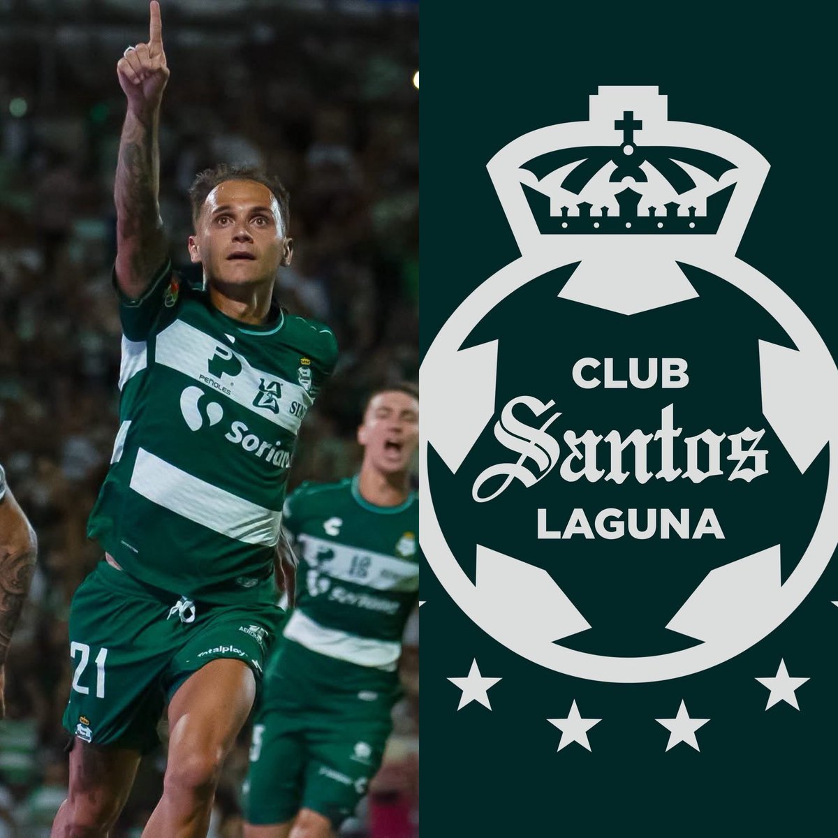CerebrosG's tweet photo. ¡¡¡SANTOS LAGUNA YA TIENE 3 VICTORIAS CONSECUTIVAS!!! ¡¡¡EL COLOSO DEL NORTE QUIERE DESPERTAR!!! ¡¡¡FIESTA EN LA COMARCA LAGUNERA!!! ¡¡¡SANTOS 1-0 PACHUCA!!!

📷: Club Santos. https://t.co/TafMPkrMvw