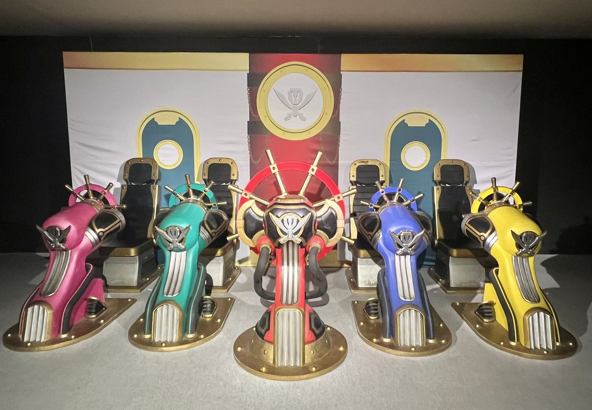 mh_eo1229's tweet photo. 行ってきた❤️💙💛💚🩷
#全スーパー戦隊展 https://t.co/CvuKW187As