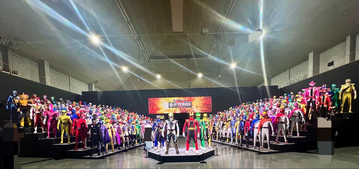 mh_eo1229's tweet photo. 行ってきた❤️💙💛💚🩷
#全スーパー戦隊展 https://t.co/CvuKW187As
