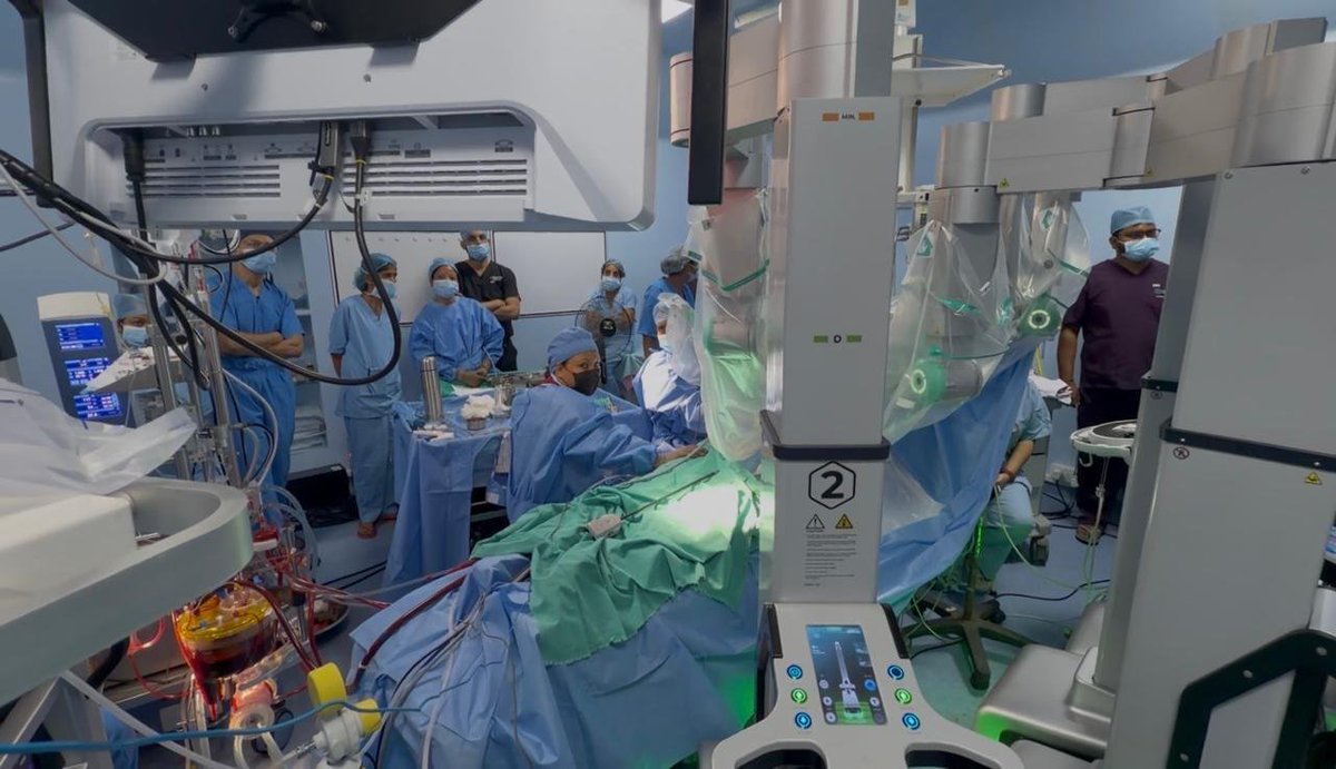 himantabiswa's tweet photo. A proud moment for Assam's public healthcare!

For the first time in Assam and the Northeast, robotic-assisted cardiac procedures, including Coronary Artery Bypass Grafting and Mitral Valve surgery, have been performed at @gmchgauhati.

With 3D visualisation and robotic precision, complex heart surgeries can now be done through small incisions, meaning less pain and faster recovery for patients.

Over the years, we have worked to transform GMCH into a world-class facility by modernising infrastructure and strengthening tertiary cardiac care. This is only the beginning. Next, we are working towards a comprehensive cardiac transplant programme and a new era of advanced surgery for the region.

Many congratulations to the team.
