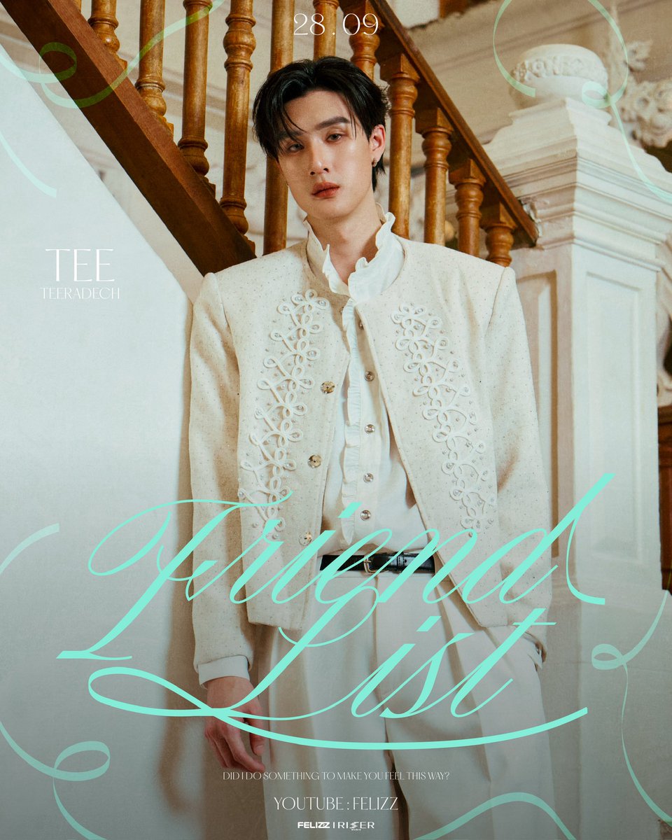 FELIZZOfficial_'s tweet photo. 𝓗𝓸𝓼𝓽 𝓸𝓯 𝓽𝓱𝓲𝓼 𝓷𝓲𝓰𝓱𝓽: 𝓣𝓮𝓮 - 𝓣𝓮𝓮𝓻𝓪𝓭𝓮𝓬𝓱 𝓥𝓲𝓽𝓱𝓮𝓮𝓹𝓪𝓷𝓲𝓬𝓱🪶
FELIZZ - Friend List🐱

📜 OFFICIAL MV | 28.09.2026
🎼 YouTube : FELIZZ

#FriendListFELIZZ
#FELIZZ
#RISERMUSIC https://t.co/kmiHS7HyaG