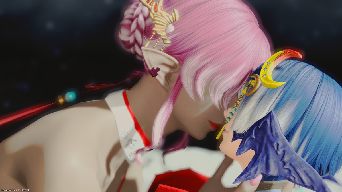 Thaipel_ff14's tweet photo. そして2人は月へと帰り、幸せに暮らしましたとさ。
めでたしめでたし https://t.co/HYOhCVp7S7