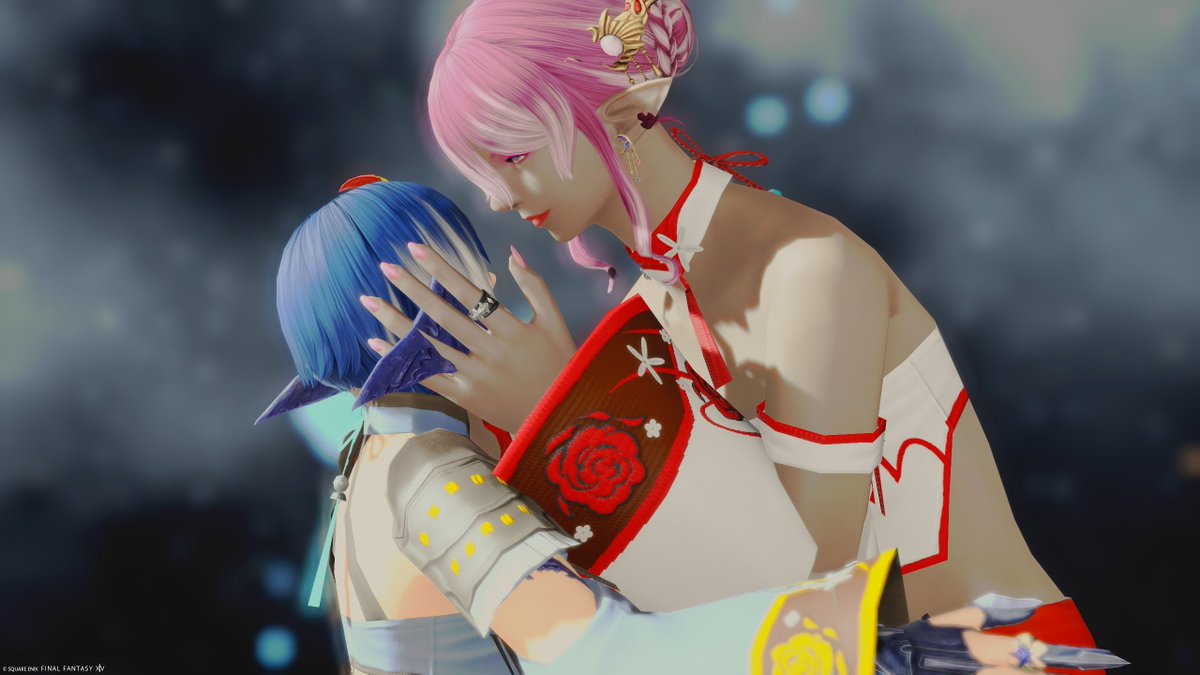 Thaipel_ff14's tweet photo. そして2人は月へと帰り、幸せに暮らしましたとさ。
めでたしめでたし https://t.co/HYOhCVp7S7
