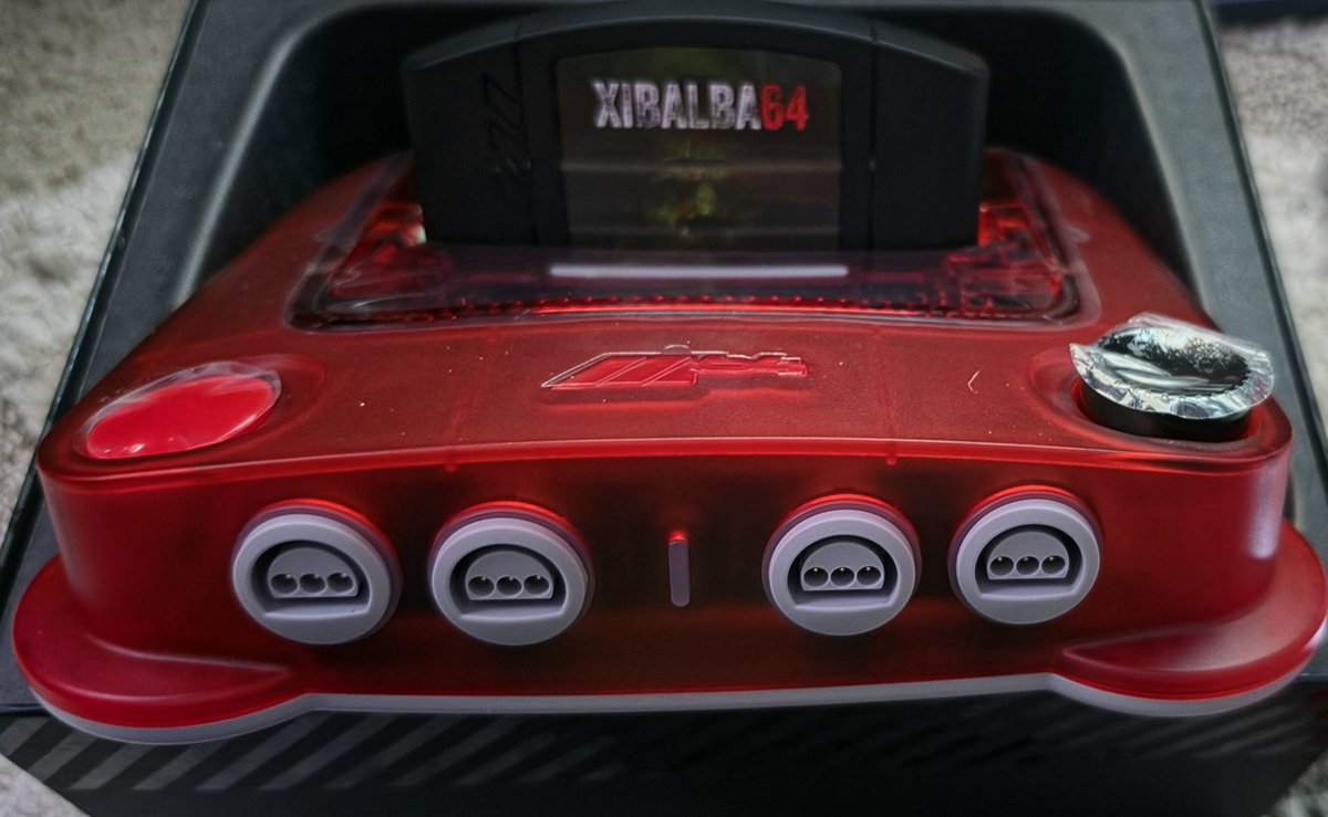 Obscur_Game_Con's tweet photo. Throughly impressed with the @modretro #M64! The @Hyperkin #CaptainM64 Controller is a great controller to pair with this system!

#xibalba64 feels like a modern take on #Quake but is very capable of standing on its own! 

Review for all three of these is coming soon! https://t.co/Z9LB7UuRNW