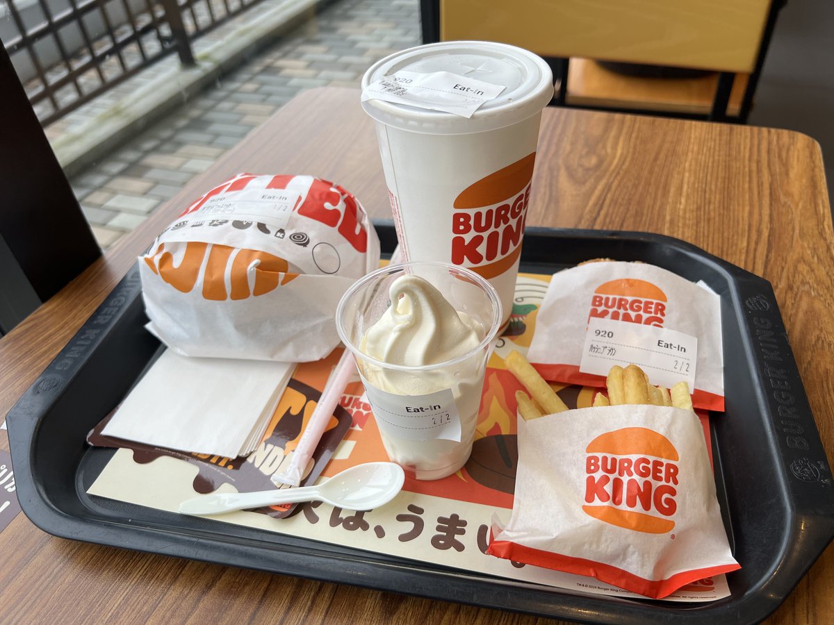 Crysta_VRC's tweet photo. とてもおいしかったです
結構お腹にズシっとくる…でもそれがバーガーキング https://t.co/cHTMeIYVel