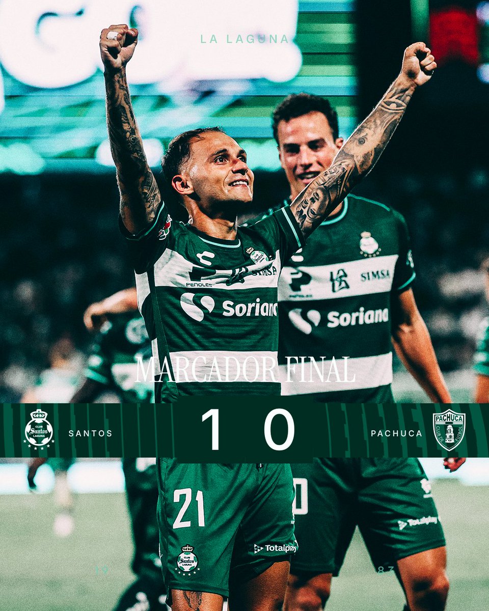 ClubSantos's tweet photo. ¡Tercer triunfo consecutivo de los Guerreros! 🙌💪
¡Gracias, afición! 🇳🇬👊⚔️

#PORTITODOSINTINADA https://t.co/zszsNnVDxs