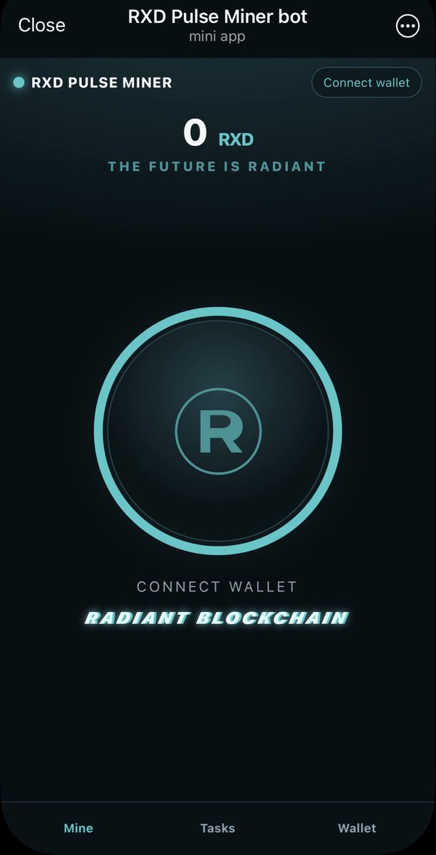 rxdpulseminer's tweet photo. @SwazySol @Psycho10x Instead of hoping to win on giveaways ,
play RXD Pulse Miner on Telegram. 
Tap and Earn RXD. Win radiant:native 💰 
Real token for real players https://t.co/kmUmgJxE2B