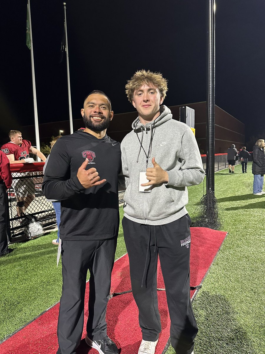 henrygreutert's tweet photo. Had a great time in Ellensburg at CWU thank you coaches for having me! @CoachAnguayCWU @CoachDGaines @SamKing10 @Coach_Power @TFordFSP @BigUCE_40 @CoachZose https://t.co/rnN4ea3xxy