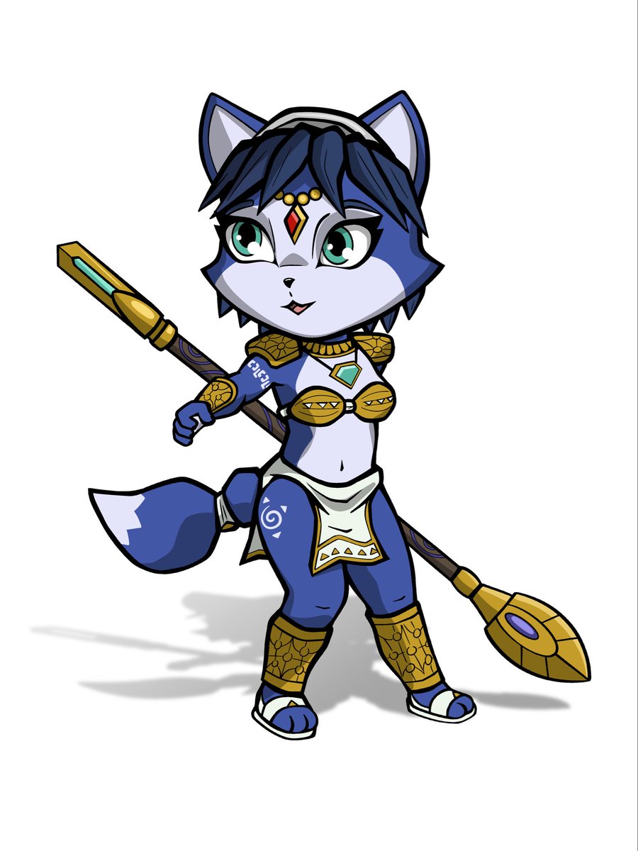_Scruff_Bucket's tweet photo. Done! 💙🦊 https://t.co/e9DsrnWh0m