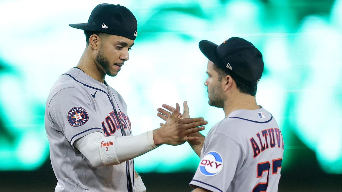 Mhxbeyond's tweet photo. MLB Result: 🏏

Brewers (102-59, MLB's best record) held off Cardinals 3-2, nearing franchise win mark. Astros stayed tied with Rangers in AL West, routing A's 13-2. Rays crushed Phillies 12-1. Elsewhere, Guardians and Rockies also won. Final week, nothing settled. #MHXbeyond #MLB