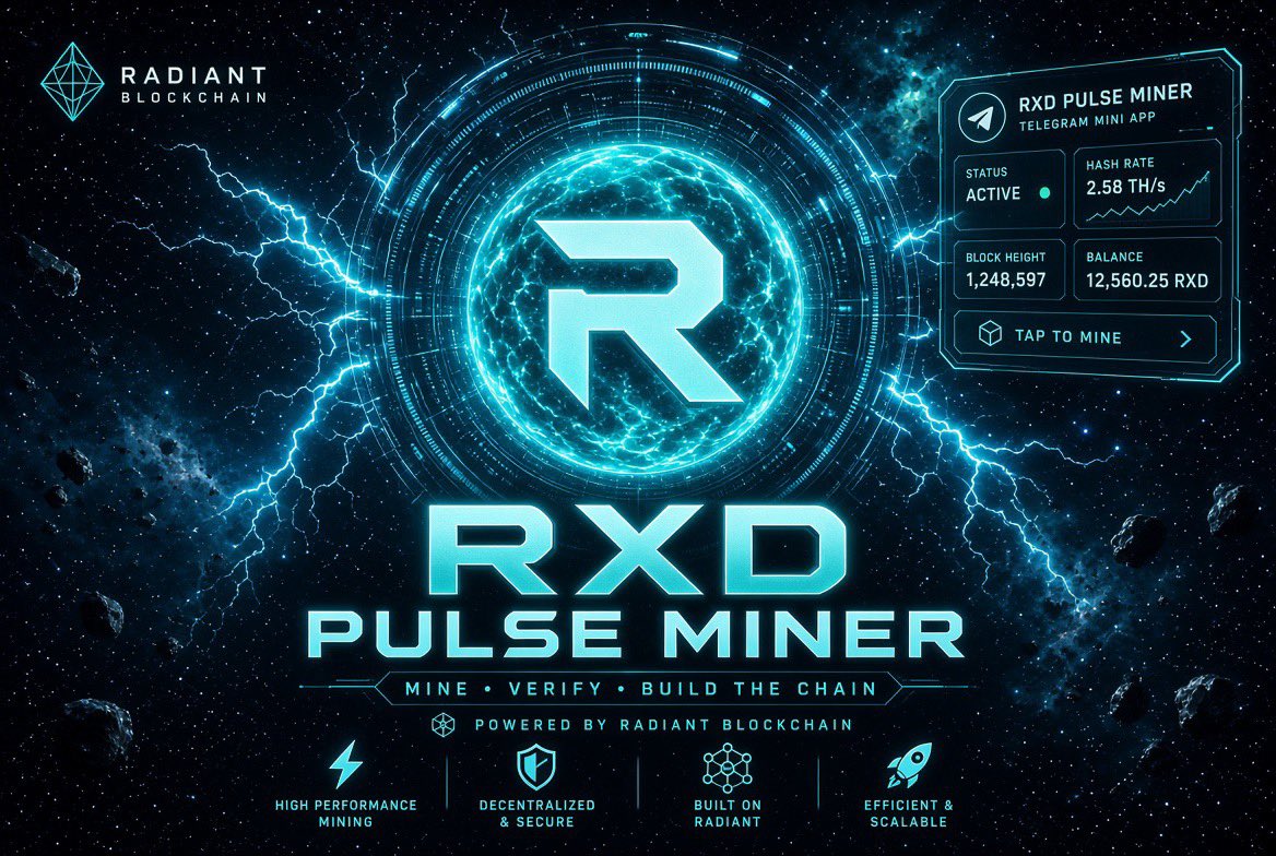 rxdpulseminer's tweet photo. @czbinanceprd Play and Earn real token.
The payout is in radiant:native. Season 1 has begun. 
Will you be joining ? Or be left out ?
Real token for real players https://t.co/gKGJsiwE1r