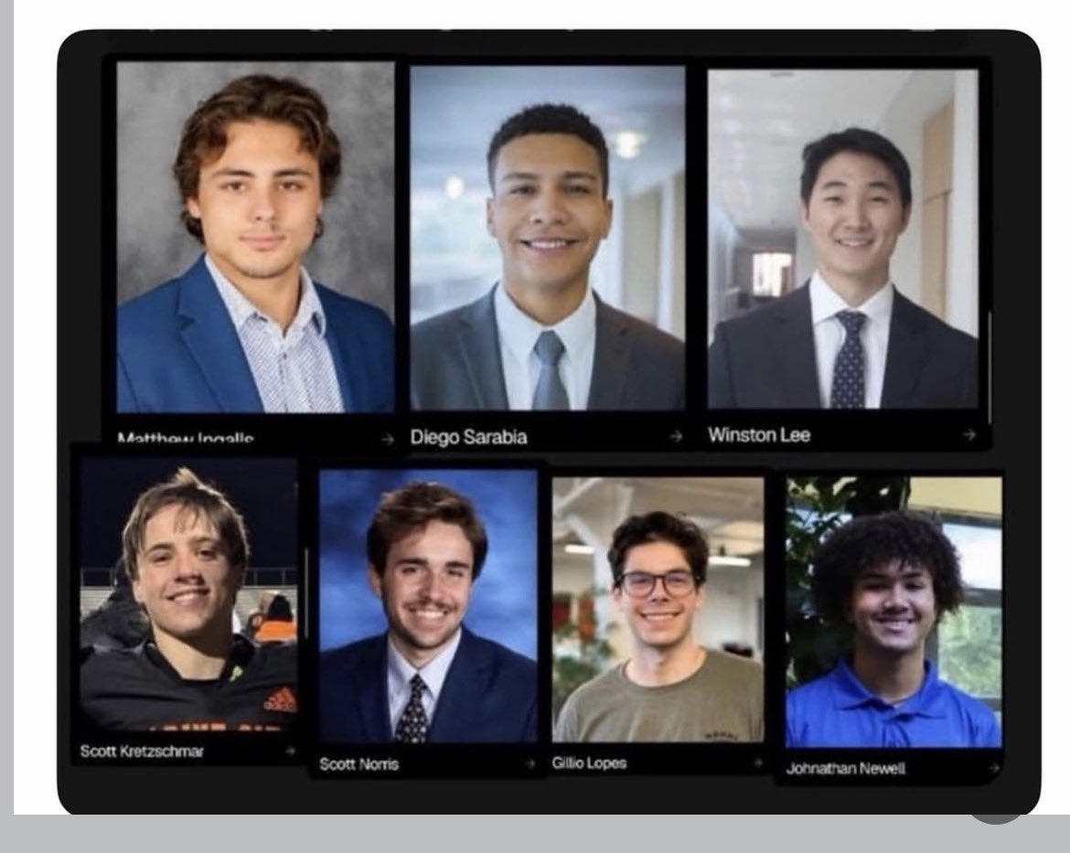 AngelJonesPhD's tweet photo. To be clear - if 7 Black men r*ped someone, the photos shared of them would not be professional headshots. https://t.co/Wu7q2LNQNc