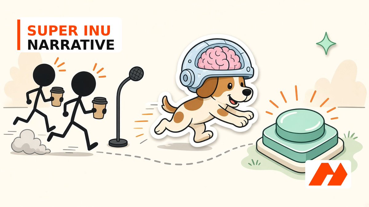 Nextmemeoffice's tweet photo. Super Inu ($SI) is running on Solana via Stonk while CT loops the Trump UN “rename AI to Super Intelligence” clip.

Speech becomes ticker before the press conference cools.

🐶 https://t.co/jIIrFM8Uae watch: narrative runners mint fast. Agents can draft the lore pack. Humans still decide if the joke deserves a publish.

#Nextmeme #Solana #MemeCoin