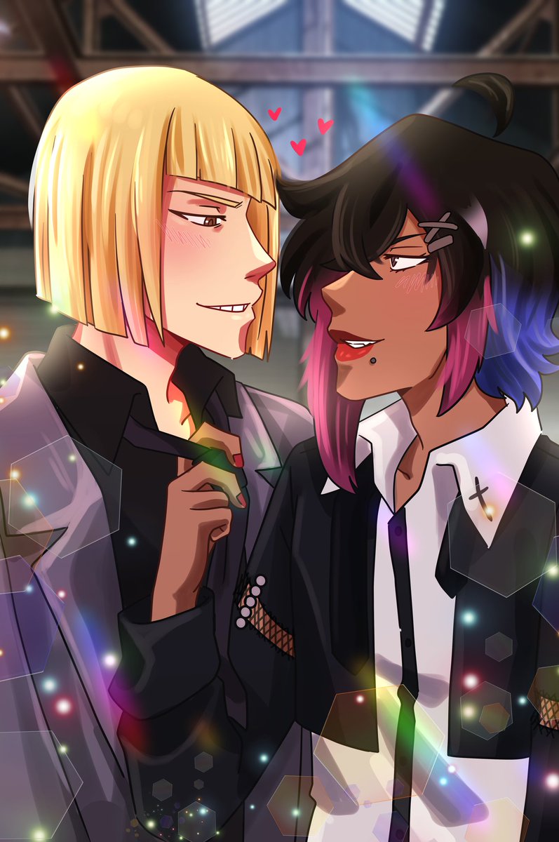 shy_serpent's tweet photo. memories with shinji.

so instead of sharing some new art.. i think this year im okay with showing art my friends have done for me (ill put their users in alt text) and old art ive done myself.

happy 2nd year anniversary my beloved shinji hirako, lets do it again next year <33 https://t.co/e9X0Z1sXw9