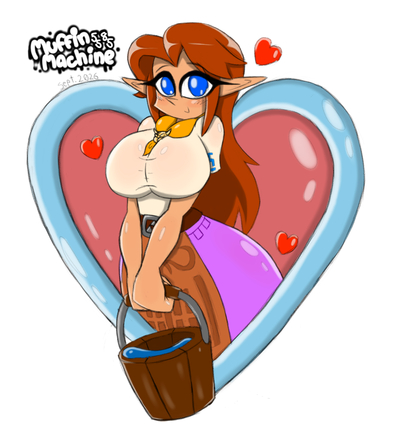 Muffin_Machine's tweet photo. Malon from #OcarinaOfTime! 🐮🐴🥛

What if I started making a series of Heart Container-themed Zelda pinups, wouldn't that be just the funniest thing

I'm more excited for the OoT Remake than I've ever been, it can't come out soon enough, I need it, I have a problem, please help https://t.co/FRbkbr302Y