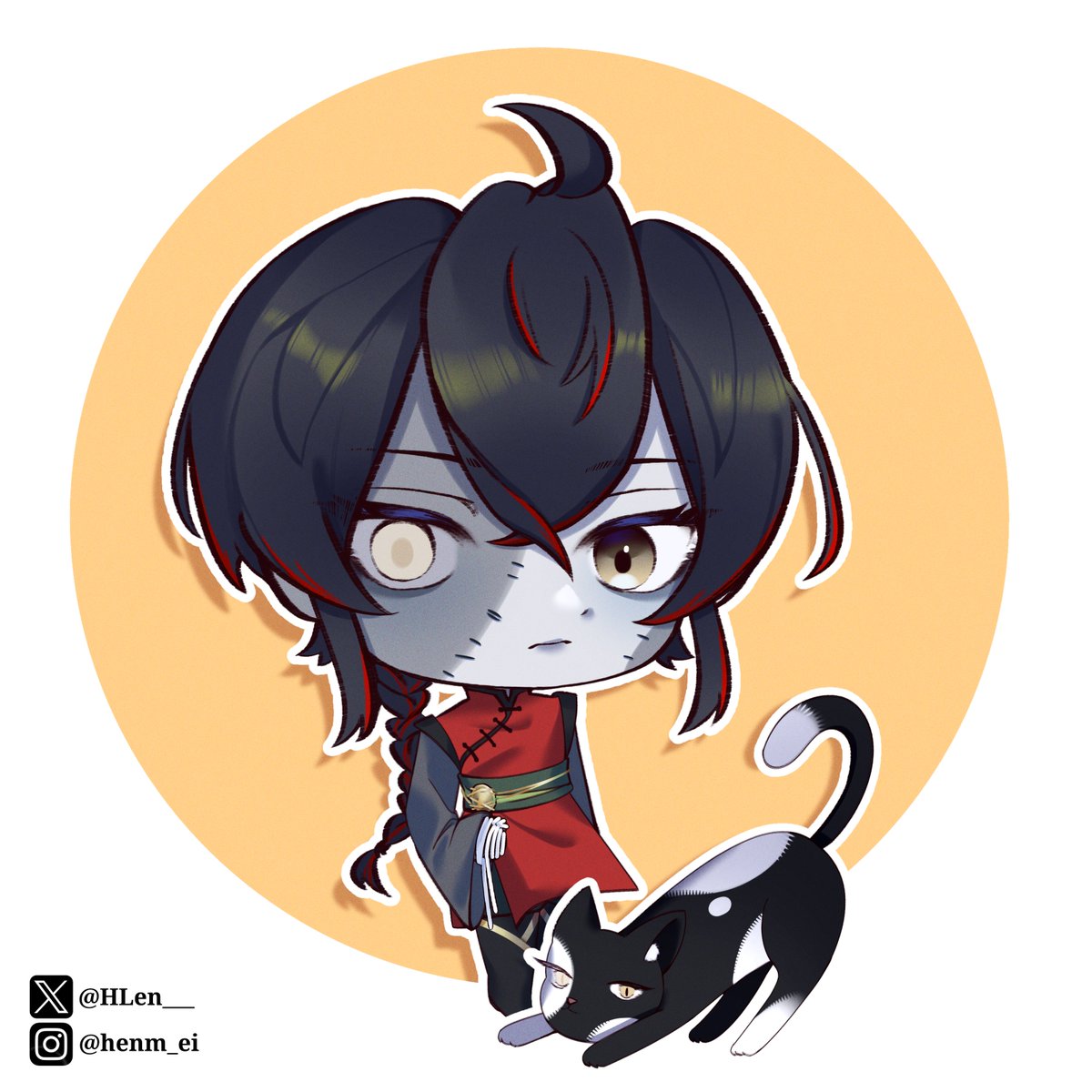 HLen___'s tweet photo. Gambar chibi lebih nguras tenagaku drpd full body+printilan seabrek abrek (⁠｡⁠ﾉ⁠ω⁠＼⁠｡⁠)

#oc #ocsbase https://t.co/lXQpqbhNRo
