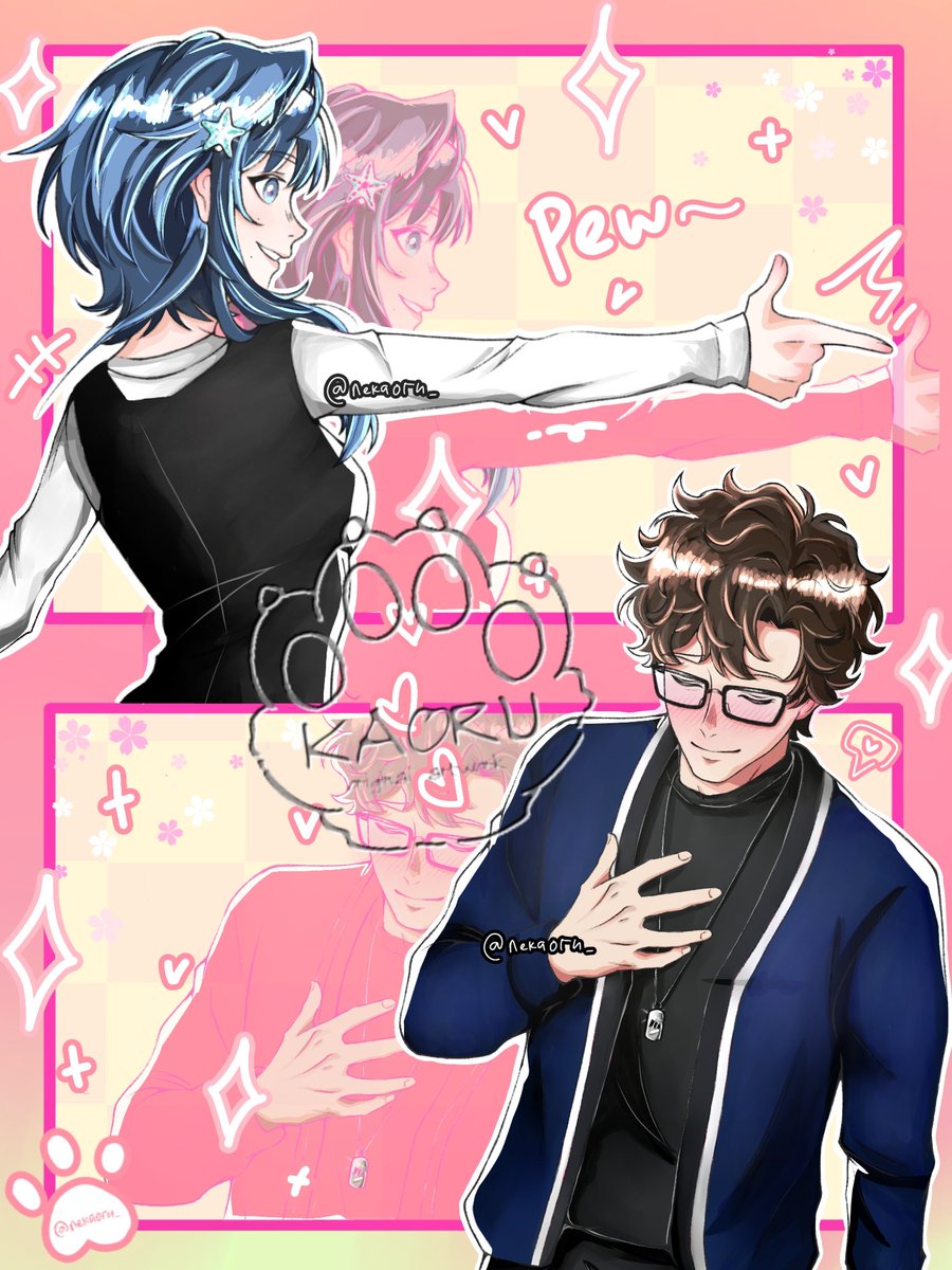nekaoru_'s tweet photo. @mycokuu haloo aku open comms nih, ini untuk catalog chibinya yang regular wip catalognya... https://t.co/ufJRQkdLPD