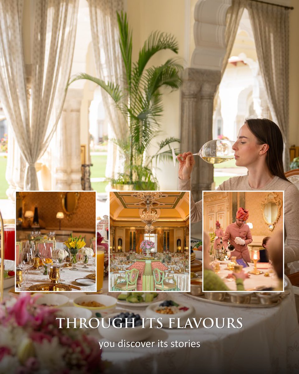 Rambaghpalace's tweet photo. Where Jaipur’s timeless stories become part of the journey.

At Rambagh Palace, every arch, tradition, flavour and detail offers a glimpse into the spirit of Jaipur. From its royal heritage to the living traditions that continue to shape the city, https://t.co/1FevLRLESn