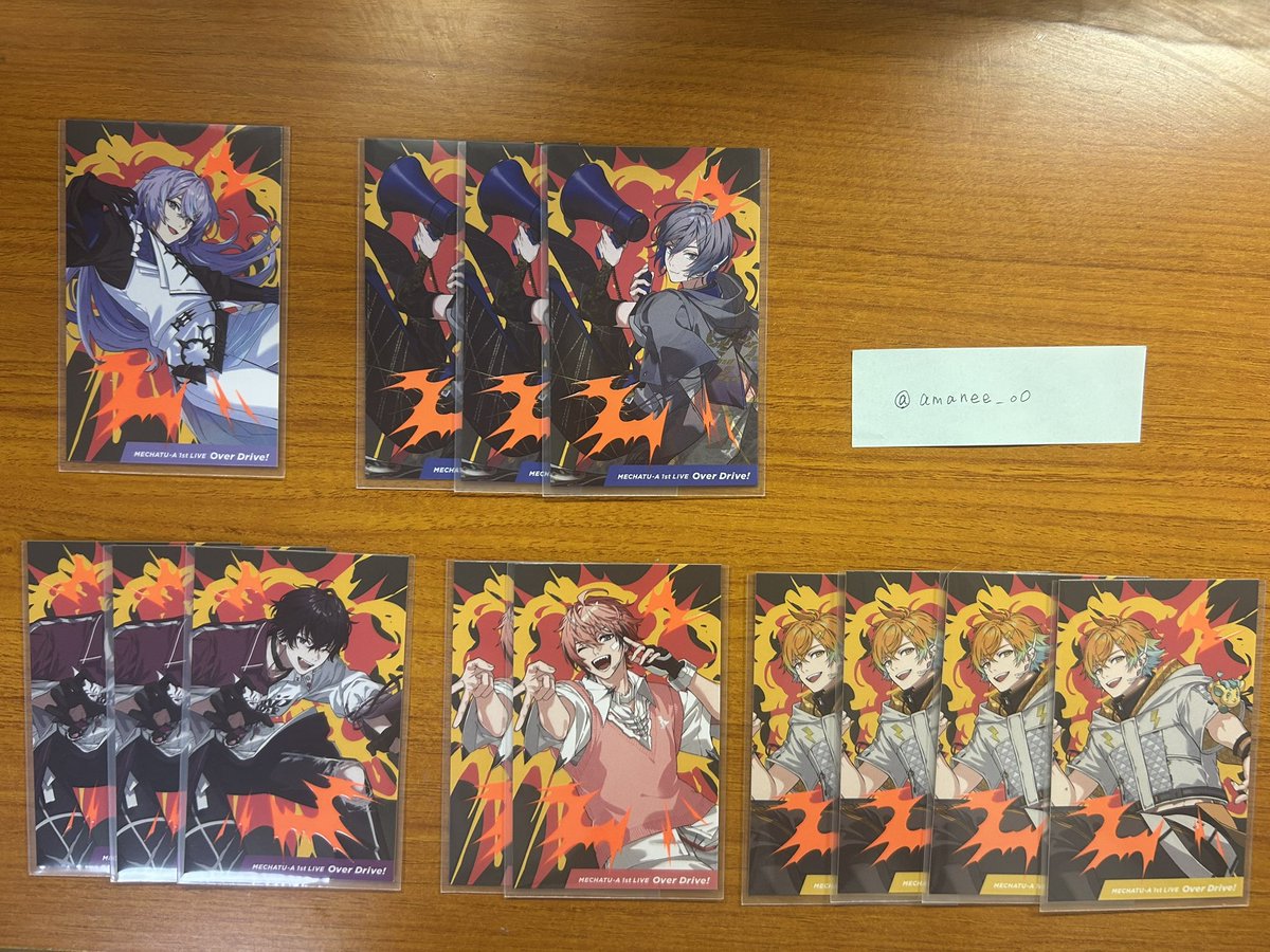 amanee_oO's tweet photo. 【交換】にじさんじ MECHATU-A 1st LIVE Over Drive!
ランダムカード カード チェキ Dytica Oriens

譲 : 画像1.2枚目
求 : 画像3枚目

郵送のみ
お気軽にお声かけください🙏 https://t.co/JEW72qYvJZ
