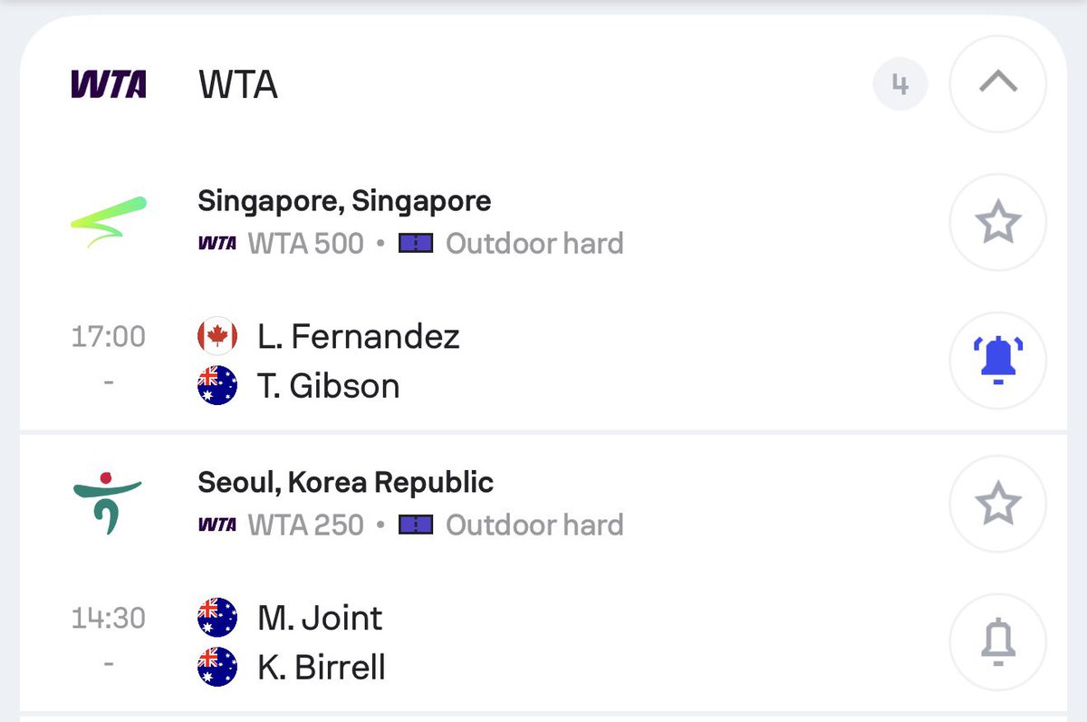 YNWALMND's tweet photo. @PaulFMcNamee And when was the last time 3 Aussie girls played in WTA singles finals on the same day? https://t.co/4ga6rsxZPl