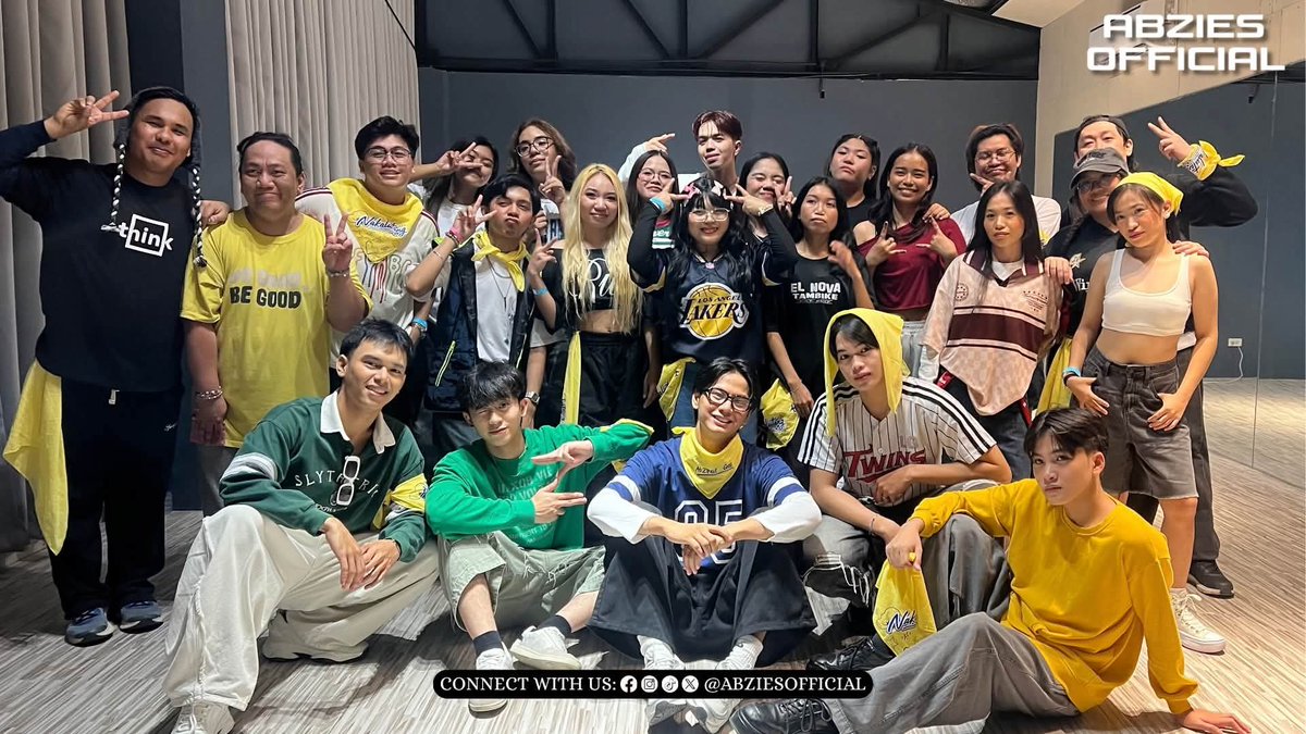 AbZiesOFC's tweet photo. Thank you so much, AbZies and AbZtract, for making our dance class such a fun and unforgettable experience!

Salamat, AbZies, for always showing up and supporting AbZtract. Sobrang saya naming makasama kayo. Until our next ganap! 🖤✨

#AbZtract #AbZtractNakalutang #AbZiesOFC https://t.co/rD9Lz15NN9