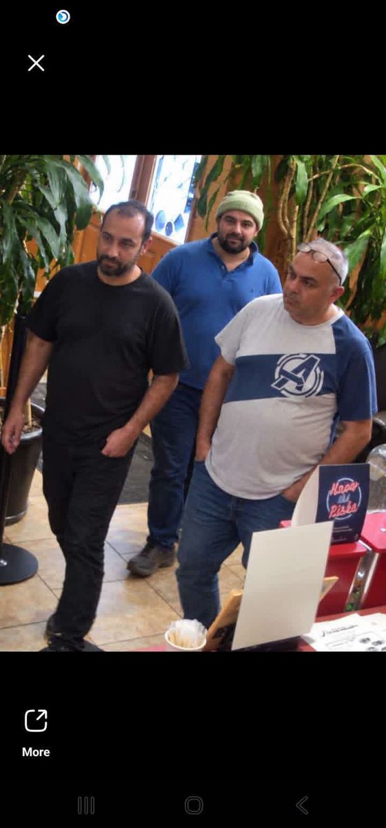 teririch's tweet photo. These guys came into Andreas Restaurant in Langley, BC, ordered $200 worth of food and left without paying.

They ordered dessert and then one by one, got up and left.

They deserve to be shamed.
#bcpoli
(taken from FB) https://t.co/7gjv8ESR3Q