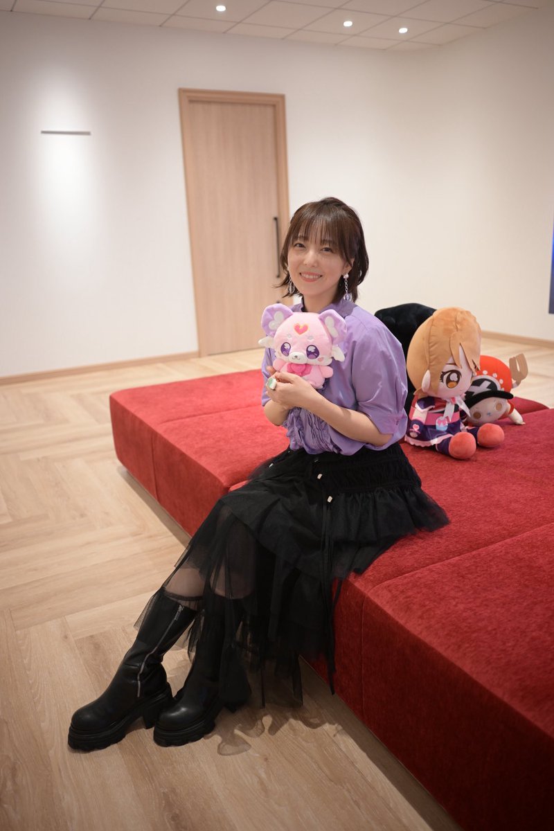 Emiryun's tweet photo. 取材時に撮影したオフショット❤️‍🔥
ポチタンと！ https://t.co/tZ2pVRHo2W