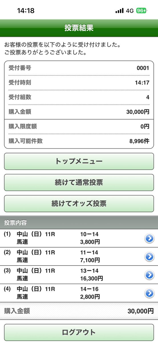VW0fMAaJBp0fO2T's tweet photo. 馬券も買います。下半期G1レース初戦😊 https://t.co/YjJoyYBHeo
