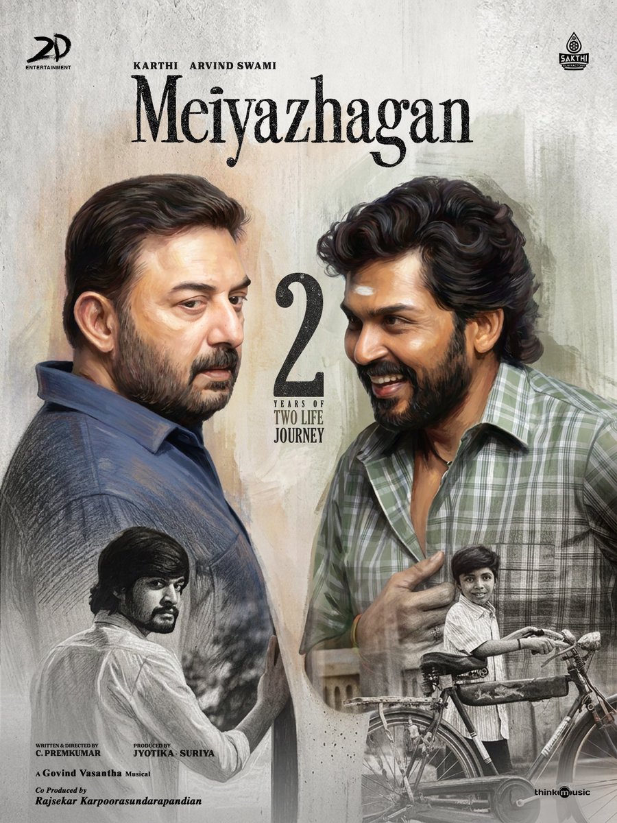 thinkmusicindia's tweet photo. Two years of #Meiyazhagan. A journey we’ll always hold close. 🤍

https://t.co/ksHRa2TpXp https://t.co/evhi7mMlKp