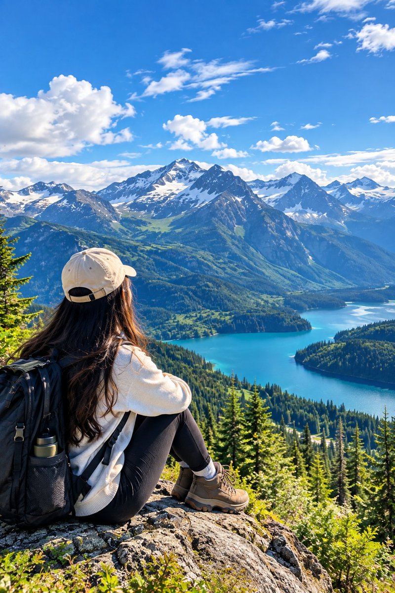 Elenaeqt's tweet photo. 🏔️ Go where the mountains are high, the skies are wide, and your heart feels free. 🌤️✨
#MountainEscape #TravelLife #ExploreUSA #NatureLovers #WanderMore https://t.co/2Ev81blxLp