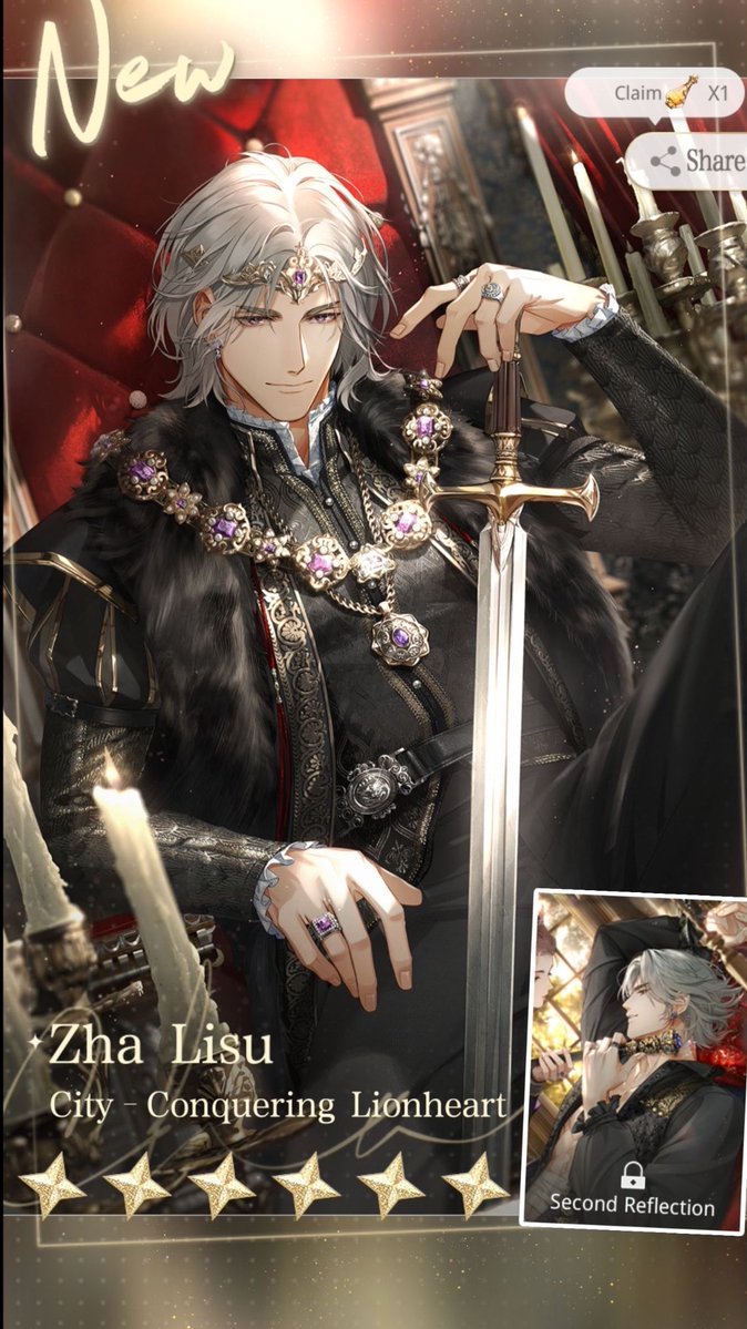 artxmwing's tweet photo. zha lisu came home in 60 pulls 🥺 https://t.co/cXgcoGqRic