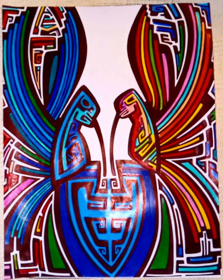 IsraelPressley's tweet photo. ..Io Sol Uno...
Or.
The Absoluteness of Zero and The Resulting Thunderclap of One. As 1 is to 2 is to 3. 3 is to 6 is to 9.
#modernart #prisonreform #lifesentence
#prisonart #cormacmccarthy https://t.co/TbR4kqzSeF