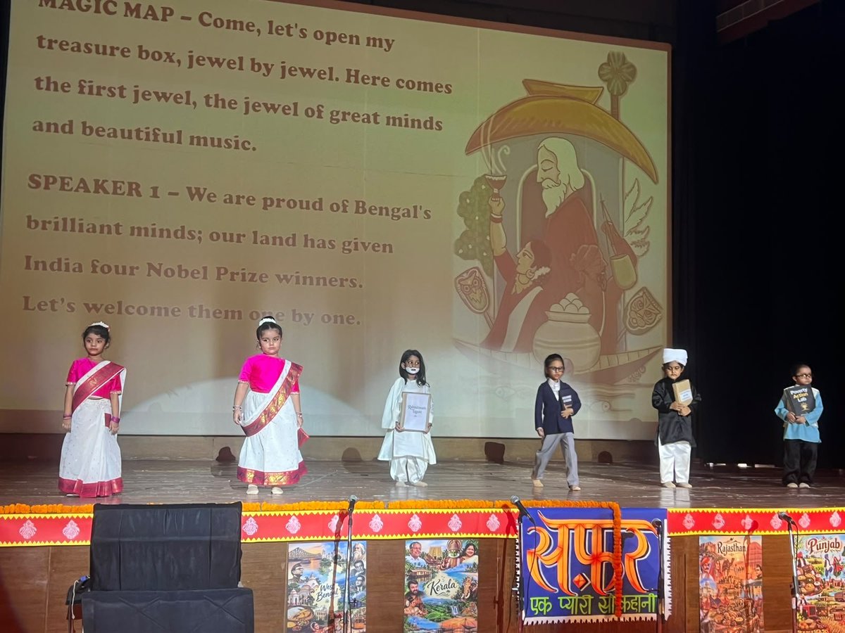 ArtiChawlaBjpRN's tweet photo. St. Thomas’ Girls Sr. Sec. School, Nursery Department के वार्षिक समारोह “Safar – Ek Pyaari Si Kahani” में मुख्य अतिथि के रूप में सम्मिलित होने का सौभाग्य प्राप्त हुआ। 🌸
#AnnualDay #StThomasGirlsSchool #SafarEkPyaariSiKahani #ChiefGuest https://t.co/5YjYdXk2Gs