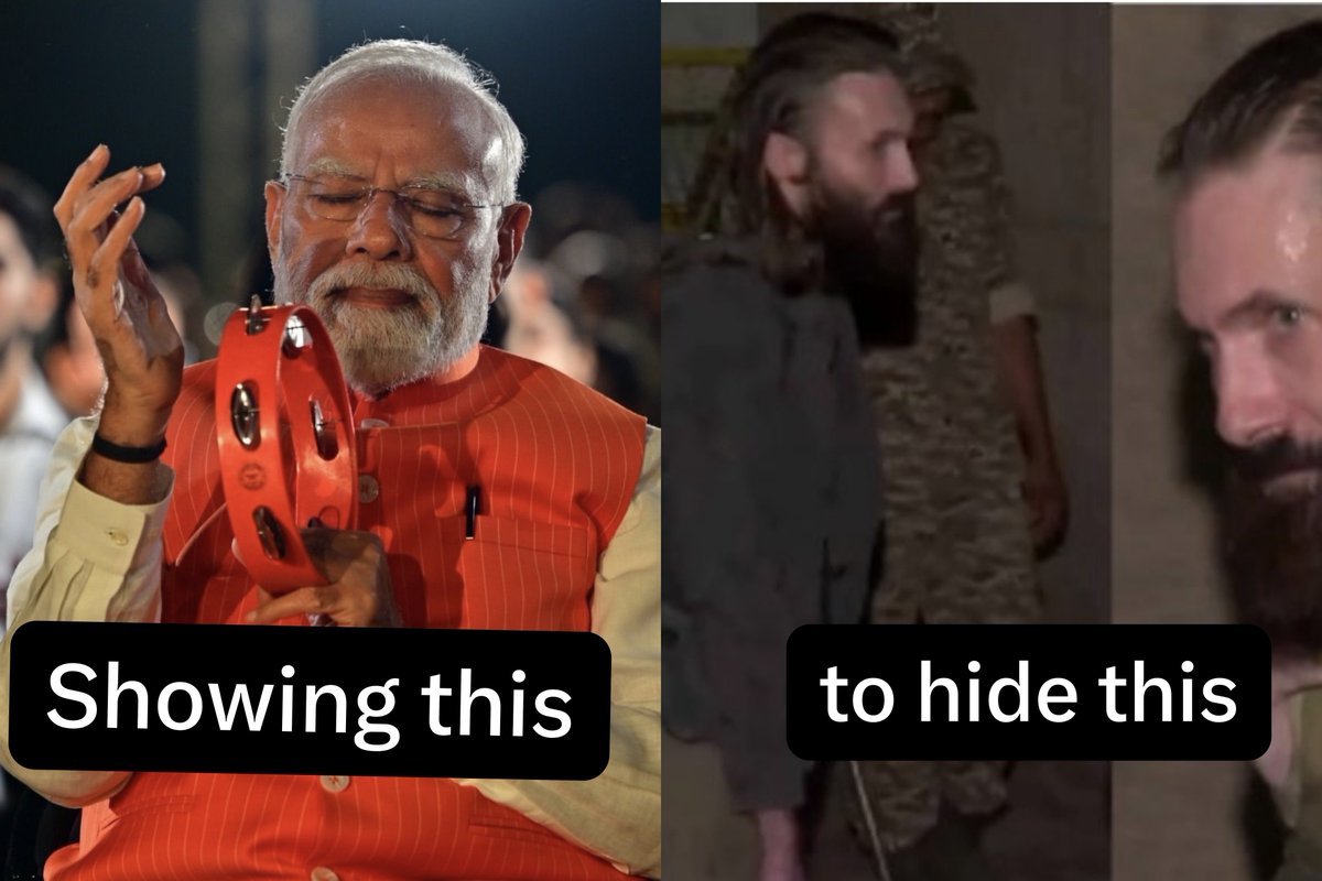 _jiddu's tweet photo. BJP IT Cell &amp; media is working hard to save image of Hindutva samrat Mahamanav modiji by hiding reality. https://t.co/LXKdt50G3y