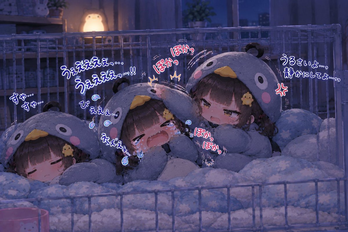 Gugumob's tweet photo. うまれてから初めての夜
#ググガガ
#gugugaga https://t.co/jNdHotOz8P