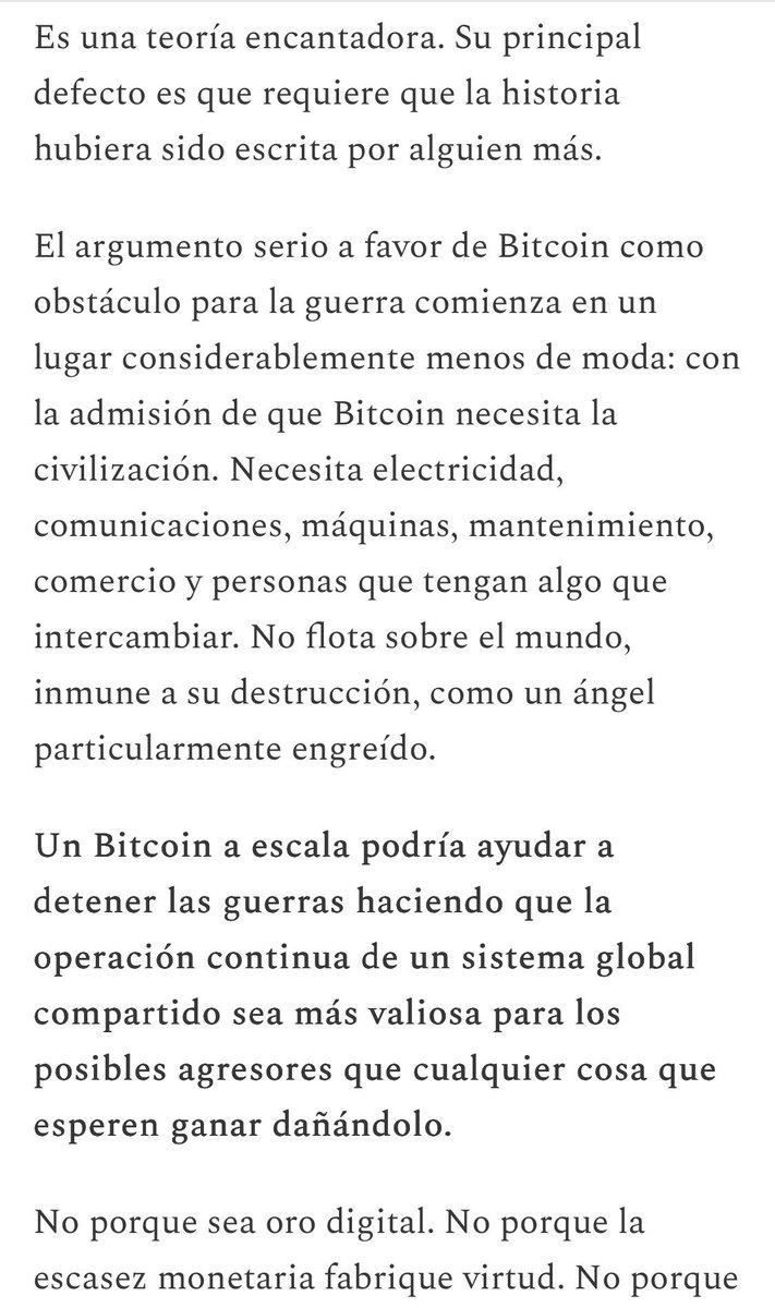 lcarrion80's tweet photo. #Bitcoin y la guerra:
Demasiado valioso para quemar

🔝 Ni oro digital, ni magia monetaria: el argumento serio a favor de la paz es un sistema global a escala que incluso los enemigos no pueden permitirse destruir.

✍️@CsTominaga
aka  @Dr_CSWright 
ℹ️ https://t.co/P8uiyvbB7H ⤵️ https://t.co/yUomCfayVx