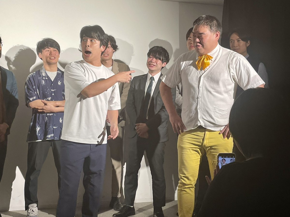 Albie0110's tweet photo. #ジャガモンド の漫才を観に #HAKUCHUYOSE 19へ。パンダネタはまた微妙に修正されてた。
ドロップキックは健在。
エンディングで、みんなの前で、またANNの飴の話されて、きどさんイヤな顔してたwww https://t.co/dyNWE5qZUF