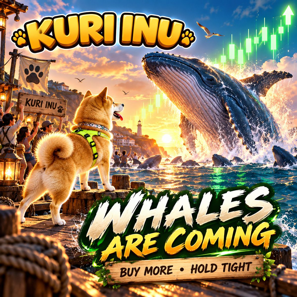 kuri_inus's tweet photo. 🐋🔥 WHALES ARE GETTING CLOSER.

$KURI is still building, still growing, and still early in the story. 🐕📈

Buy more. Hold tight. Stay with the pack.
Don’t wait until the big wallets arrive to start paying attention. 👀
#KURI #KURIINU #Solana #Memecoin https://t.co/yBzO9y9LiB