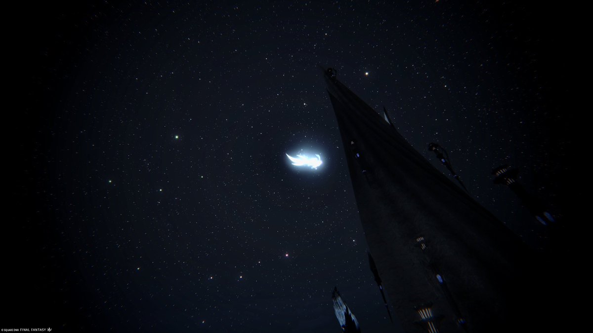 Ln_sk's tweet photo. 良い星空
#FF14 https://t.co/fM10rUMF0N