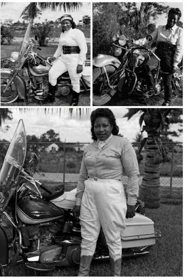 blackJournals01's tweet photo. She rode a motorcycle across the United States, alone, eight times — starting in 1930, as a Black woman, through states where she could not book a room.

When motels turned her away, she parked at filling stations, laid her jacket over the handlebars, and slept on the bike.

Bessie Stringfield. She got her first motorcycle at sixteen and taught herself to ride it. 

She picked her routes by throwing a penny at a map of the United States and going wherever it landed.

She did trick riding at carnivals for money. She was once refused a prize she had won on a track after taking off her helmet and the officials saw who had won.

During the Second World War she was a civilian dispatch rider for the army, carrying documents between bases across the country on her own motorcycle, in uniform, alone, through the segregated South.

She settled in Miami, where the police tried to stop her riding until she took the captain to a training field and demonstrated what she could do on a bike. He left her alone after that.

She rode into her seventies. They called her the Motorcycle Queen of Miami.

Eight crossings of a country that would not rent her a bed.

Stories like hers are part of the deeper history that inspired our book, 150 Crimes Against Black America They Never Answered For

Get yours https://t.co/V6OJtayKnF
