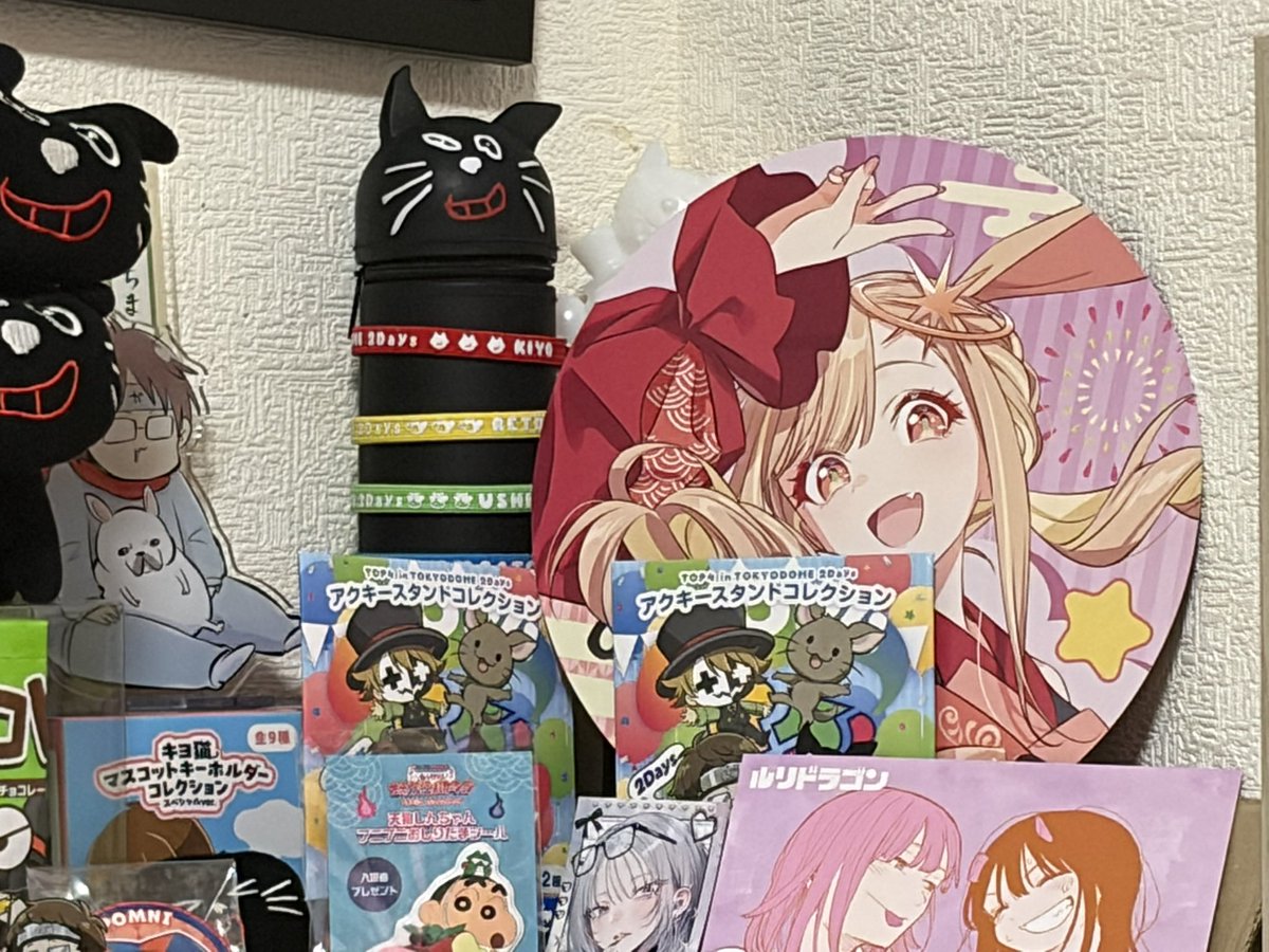 annGAMEROOM's tweet photo. 入場者特典を飾りました https://t.co/f0vRKjyVEb