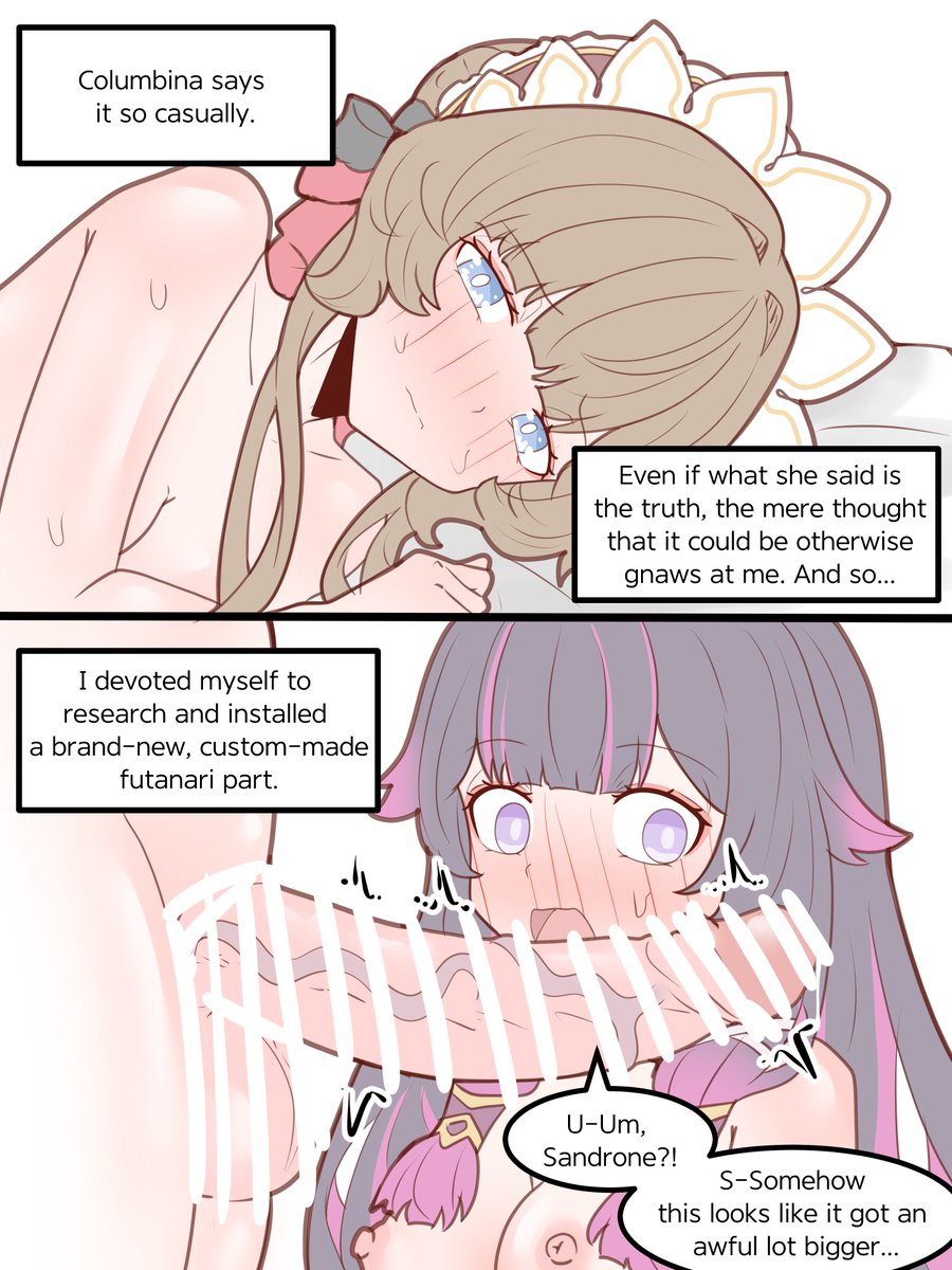 physisyoon's tweet photo. 🔞🔞Columbina&amp;Sandrone(14p set)
https://t.co/kUBmSJ1tjY https://t.co/LjYNEHQ5H8