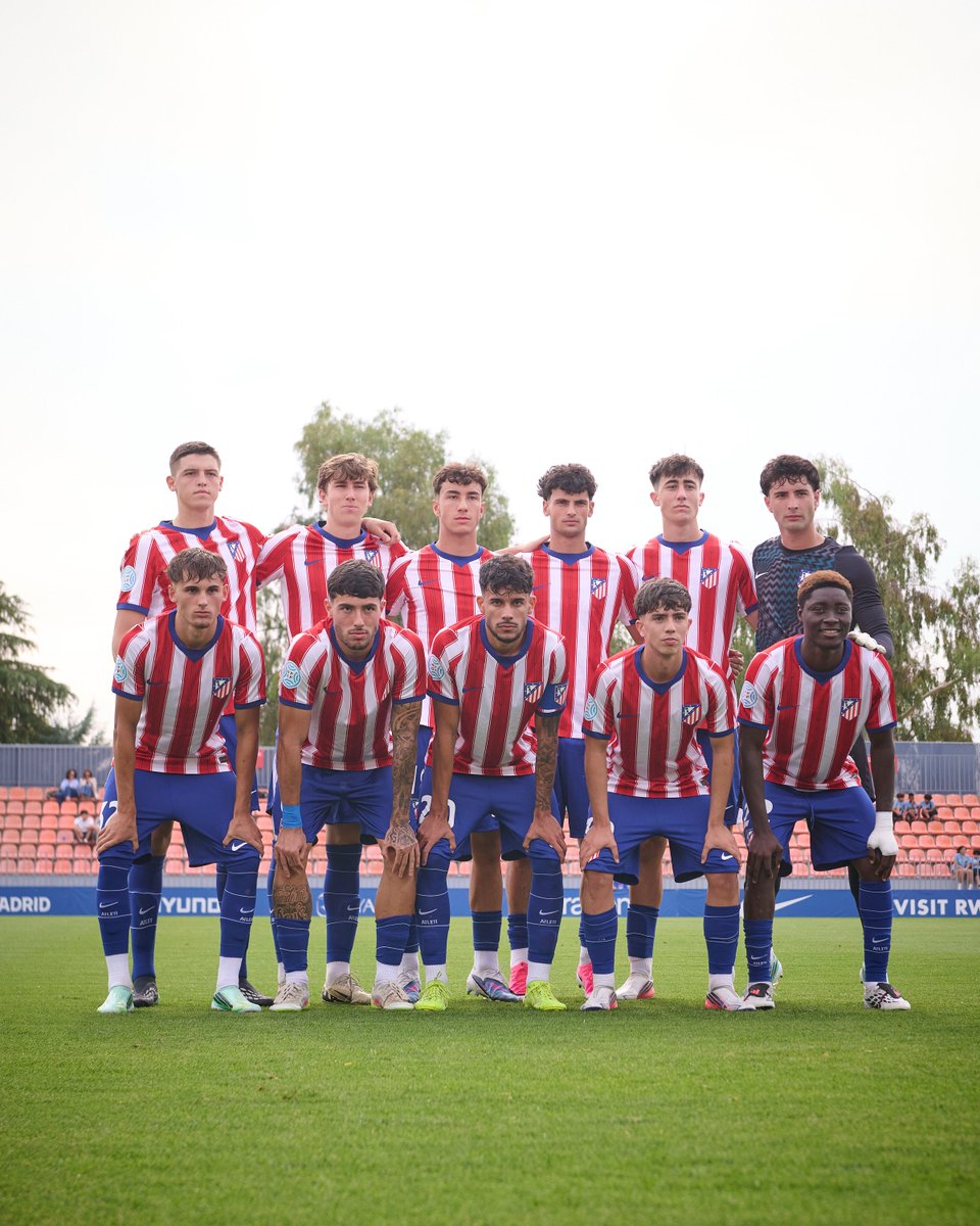 AtletiAcademia's tweet photo. Gran triunfo (2-0) del Atleti C en el derbi ante el Real Madrid C, en el encuentro correspondiente a la cuarta jornada de Segunda RFEF.

⚽ Trujillano y Gross marcaron los goles de la victoria en el Centro Deportivo Majadahonda. https://t.co/sIg29jQCnD